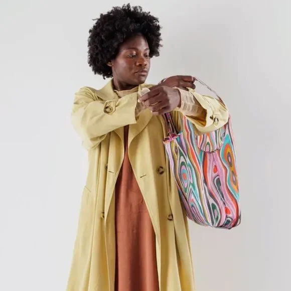 NWOT Standard Baggu - Candy Woodgrain - Picture 6 of 7